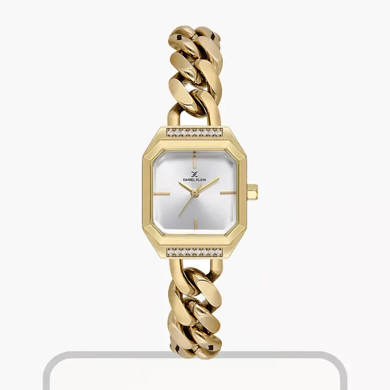 Daniel Klein Quartz Silver Dial Ladies Watch- DK.1.13781-2